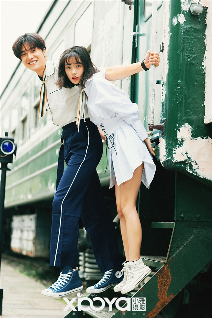 驶向爱情 婚纱照