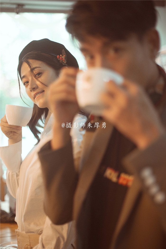 咖啡馆爱情故事 婚纱照