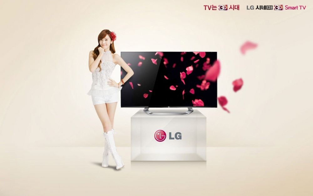 少女时代 LG 3D TV 广告高清桌面壁纸