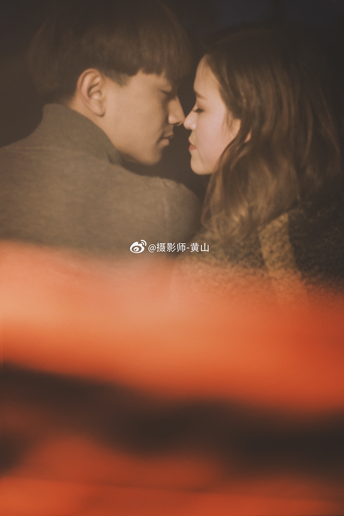 情绪夜景 婚纱照