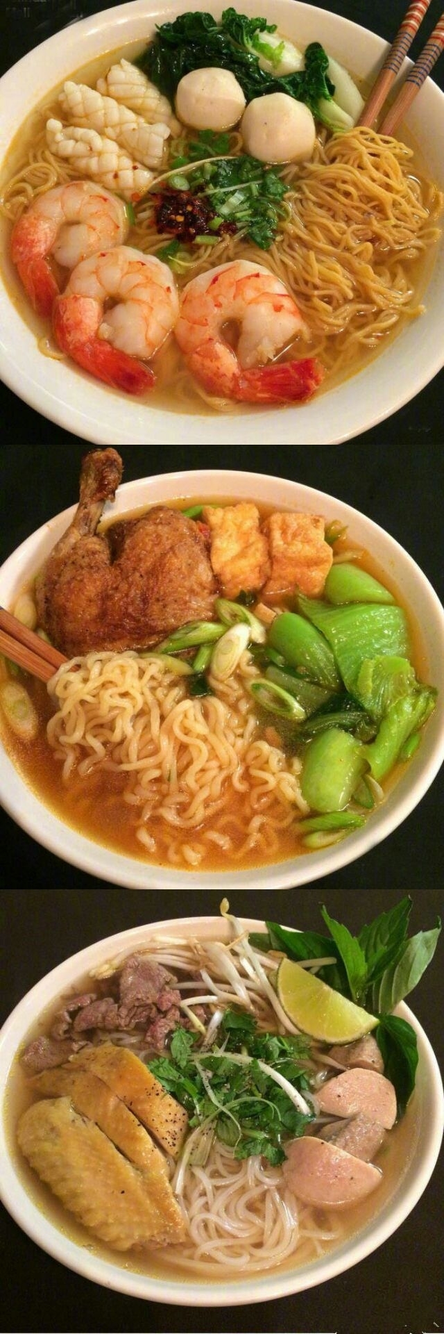 你选择图几的三碗面，当你一天的伙食呢
