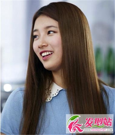 时尚韩式直发发型 打造甜美淑女范