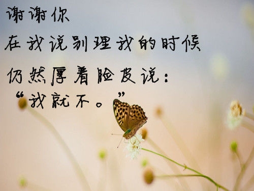个性文字签名图片 安如少年初如梦