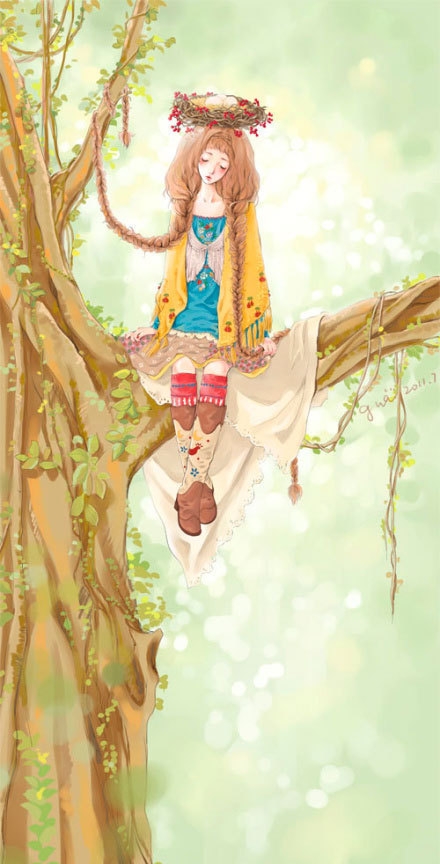 唯美插画系图片分享