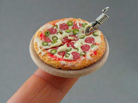 指尖上的微缩食物