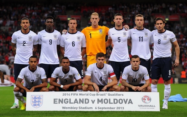 2014巴西世界杯英格兰队桌面壁纸