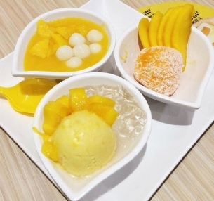 芒果美味甜品