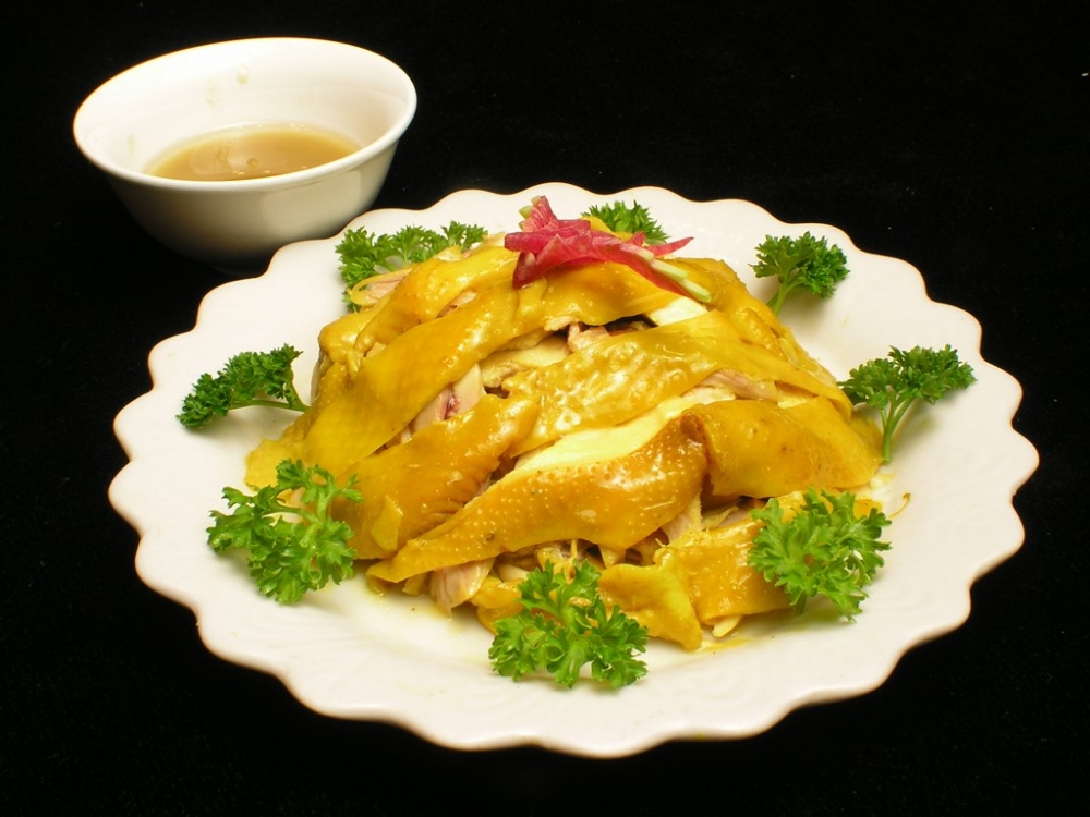 秘制手撕鸡凉菜系列美食素材图片
