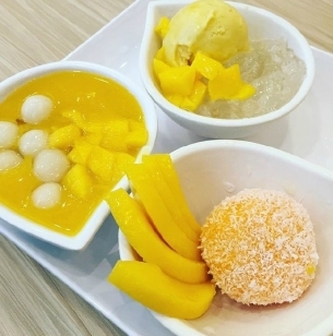 芒果美味甜品