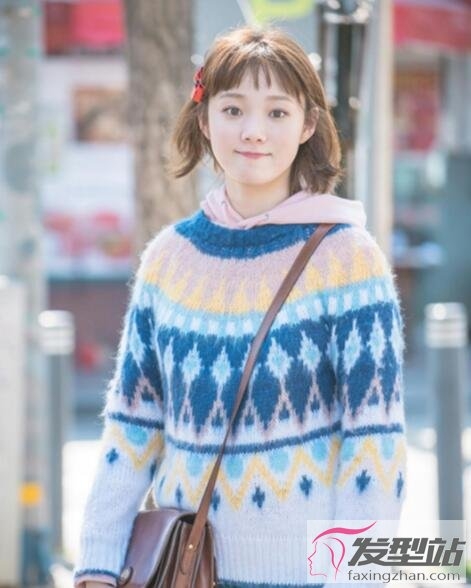 女生最新减龄气质短发 3招学会伪未成年造型减龄必学