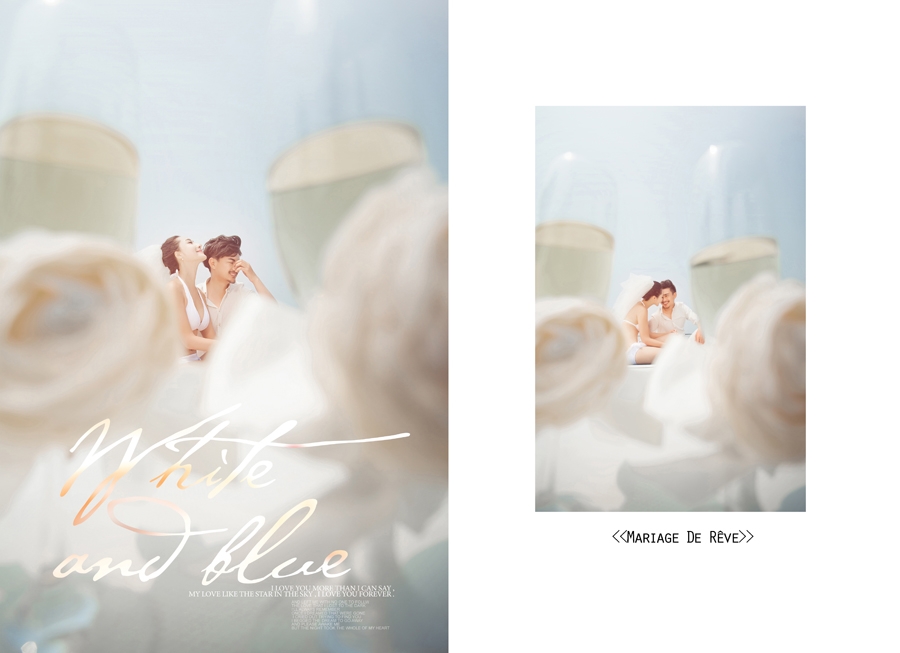 The yacht love 婚纱照
