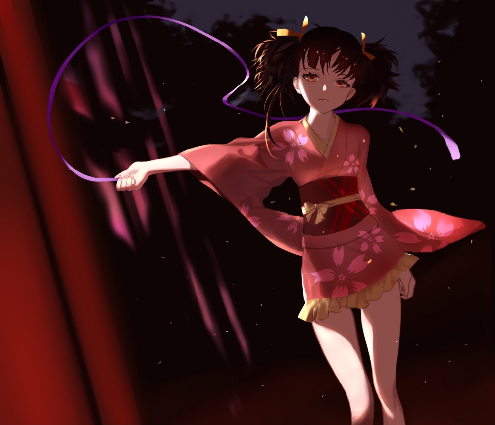 甲铁城的卡巴内瑞无名手机壁纸 神秘的红瞳美少