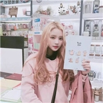 一波粉色系可爱少女微信头像
