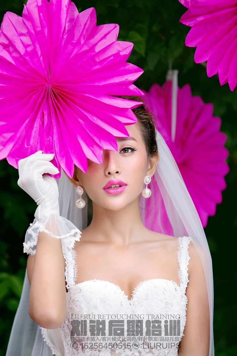 色彩 婚纱照