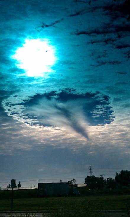 fallstreak hole  打开的异次元大门