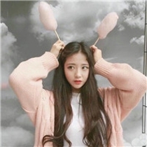 一波粉色系可爱少女微信头像