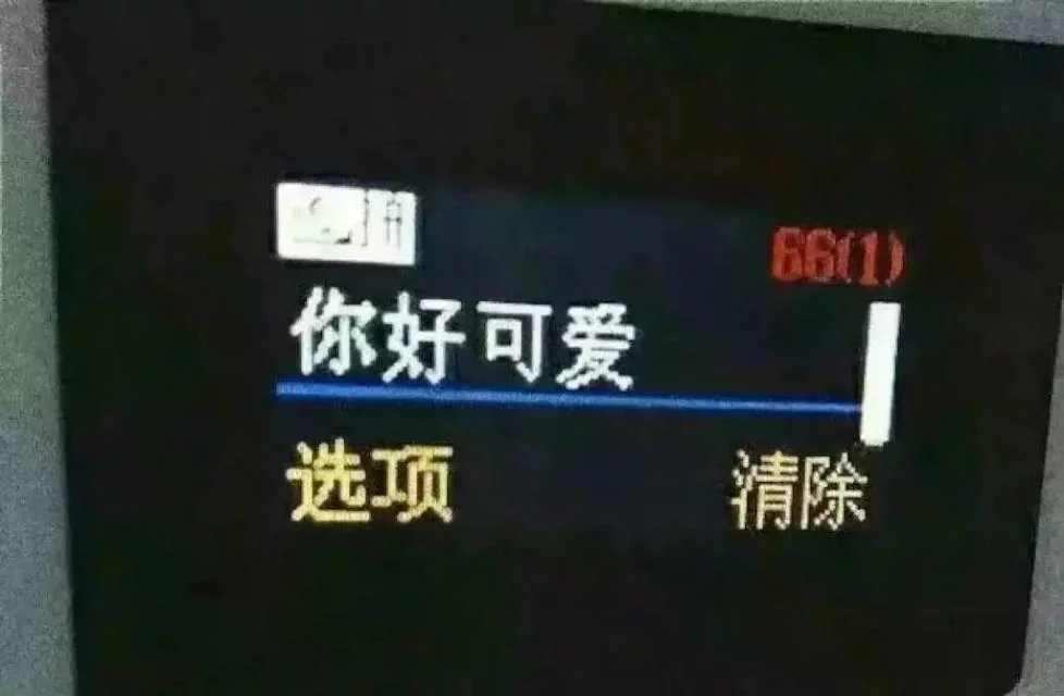 你好可爱.