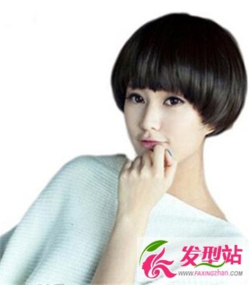 女生可爱锅盖头西瓜太郎发型 俏皮可爱倍显个性的短发