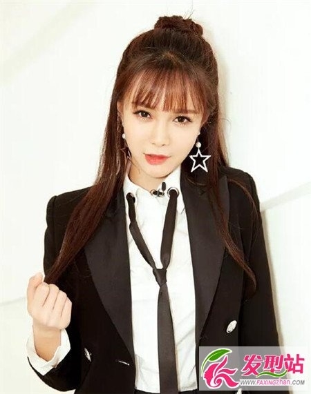 不是人间烟火发型 国民女神都爱直发