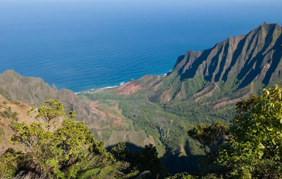 大海高山风景高清壁纸