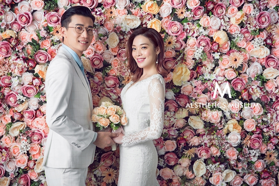 繁花锦簇 婚纱照