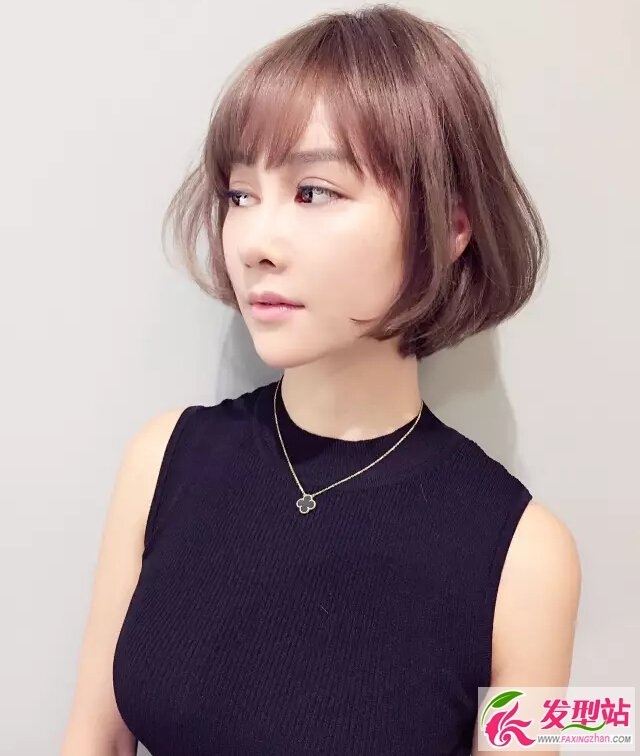 新款时尚短发发型　2017人气女生短发设计