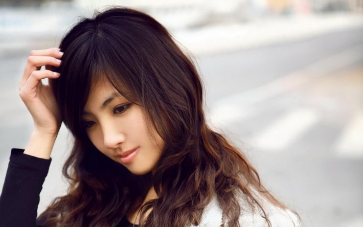 钟斯文美女壁纸