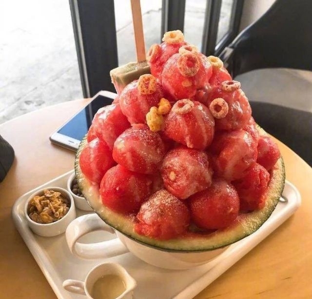 夏天流行西瓜这样吃