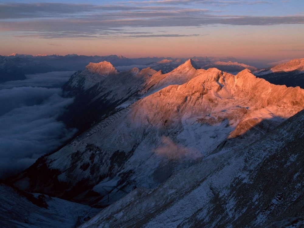 精选青藏高原东部雪山风景高清图