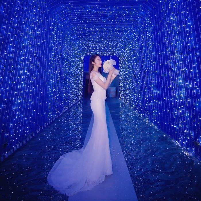 婚纱；心有多远会有多长？