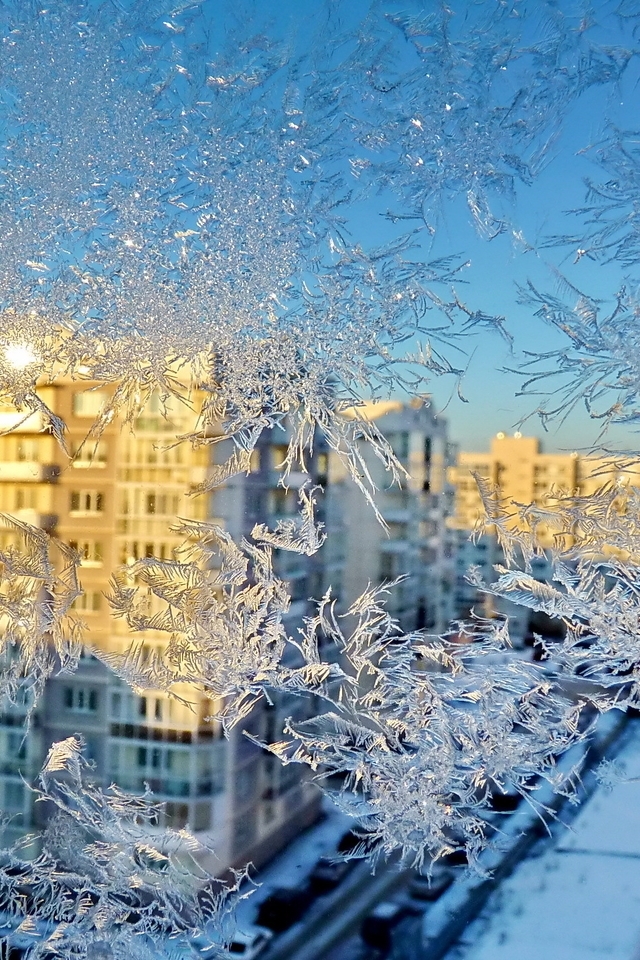 寒冷冬天冰雪美景高清图片合集手机壁纸下载第一辑