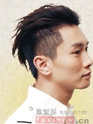 男生不遮眉毛的发型 清爽霸气气势