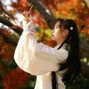 唯美清新古代美女微信头像大全