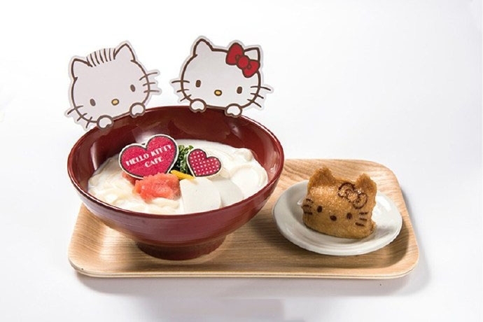 Hello Kitty Love限定餐点 少女心炸裂