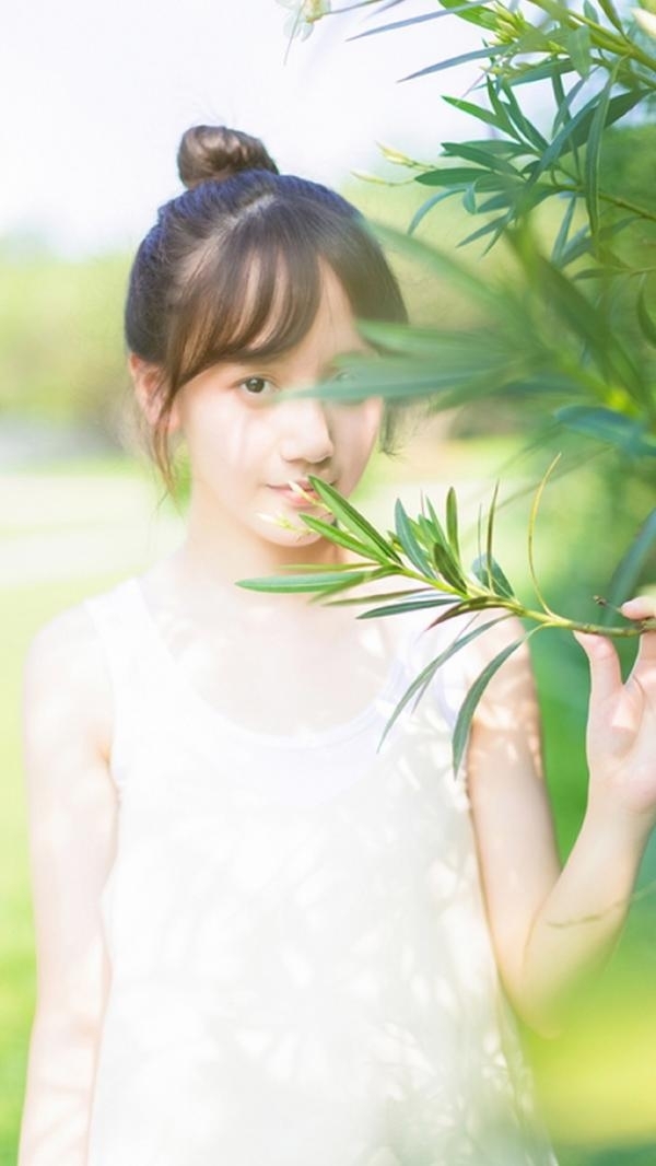 小清新文艺又可爱的女生图片