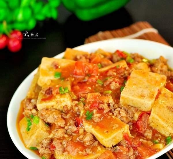 简单极致美味 家常茄汁冻豆腐