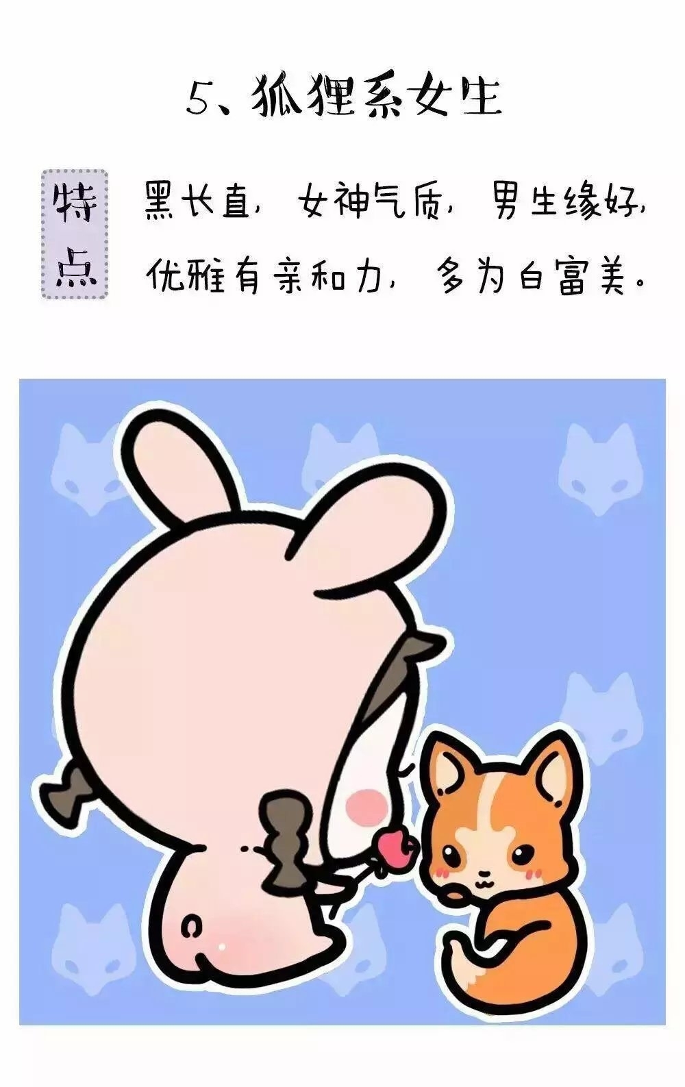 你们的女朋友都是什么类型