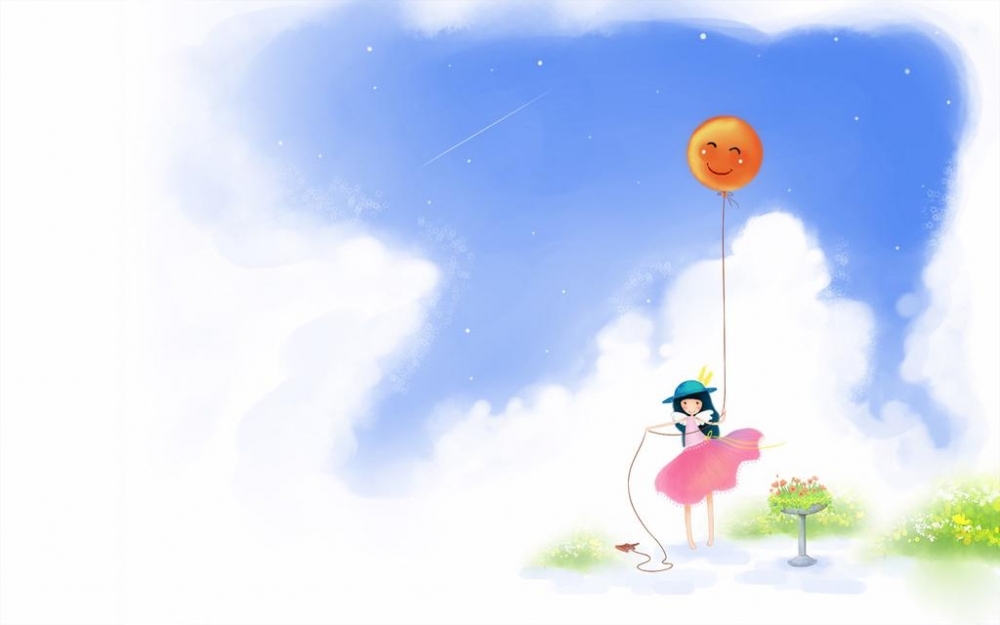 清新淡雅的背景图