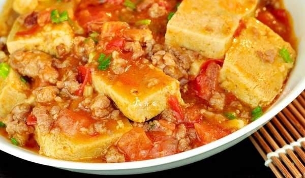简单极致美味 家常茄汁冻豆腐