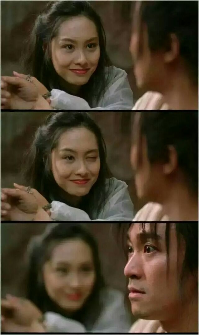 表面很酷背着你哭