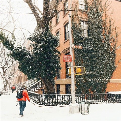 雪景图片唯美温馨大全2017 有些人该忘就忘有些东西该散就散