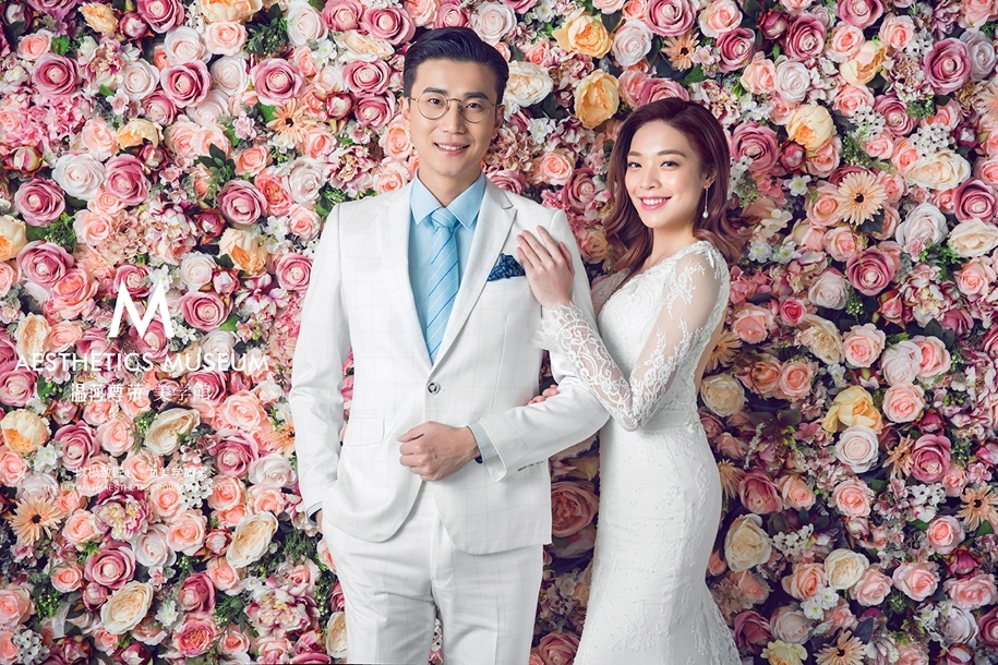 繁花锦簇 婚纱照