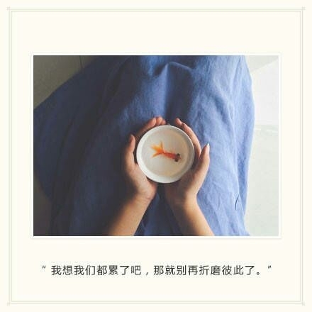 最后一次说晚安，以后好好照顾自己，再见