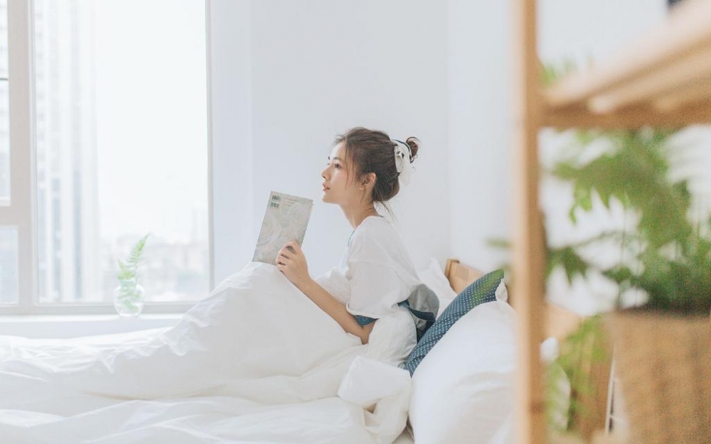 养眼女生文艺写真