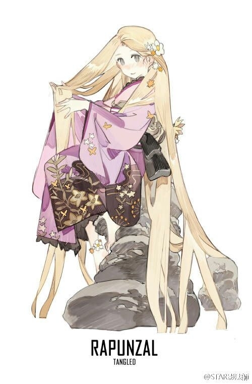 另类收藏者：公主与和服