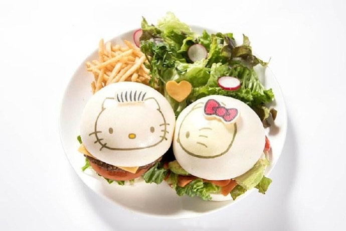 Hello Kitty Love限定餐点 少女心炸裂