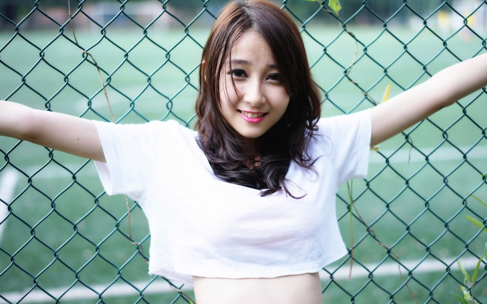 初秋非主流小清新养眼美女唯美意境写真桌面壁纸