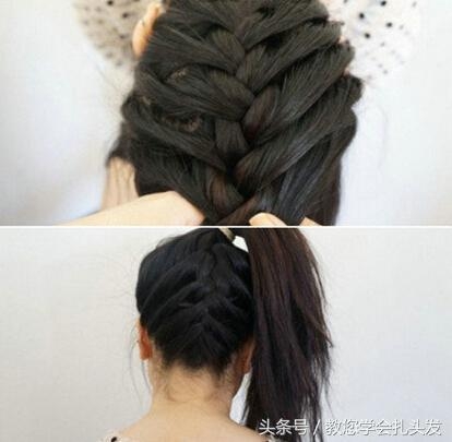 蓬松的丸子头造型 简单而且还非常地有特色