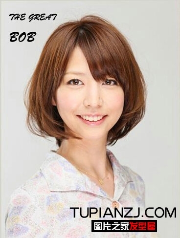 日系波波头短发发型图片 打造夏季清凉女生