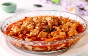 唯美菜肴麻婆豆腐